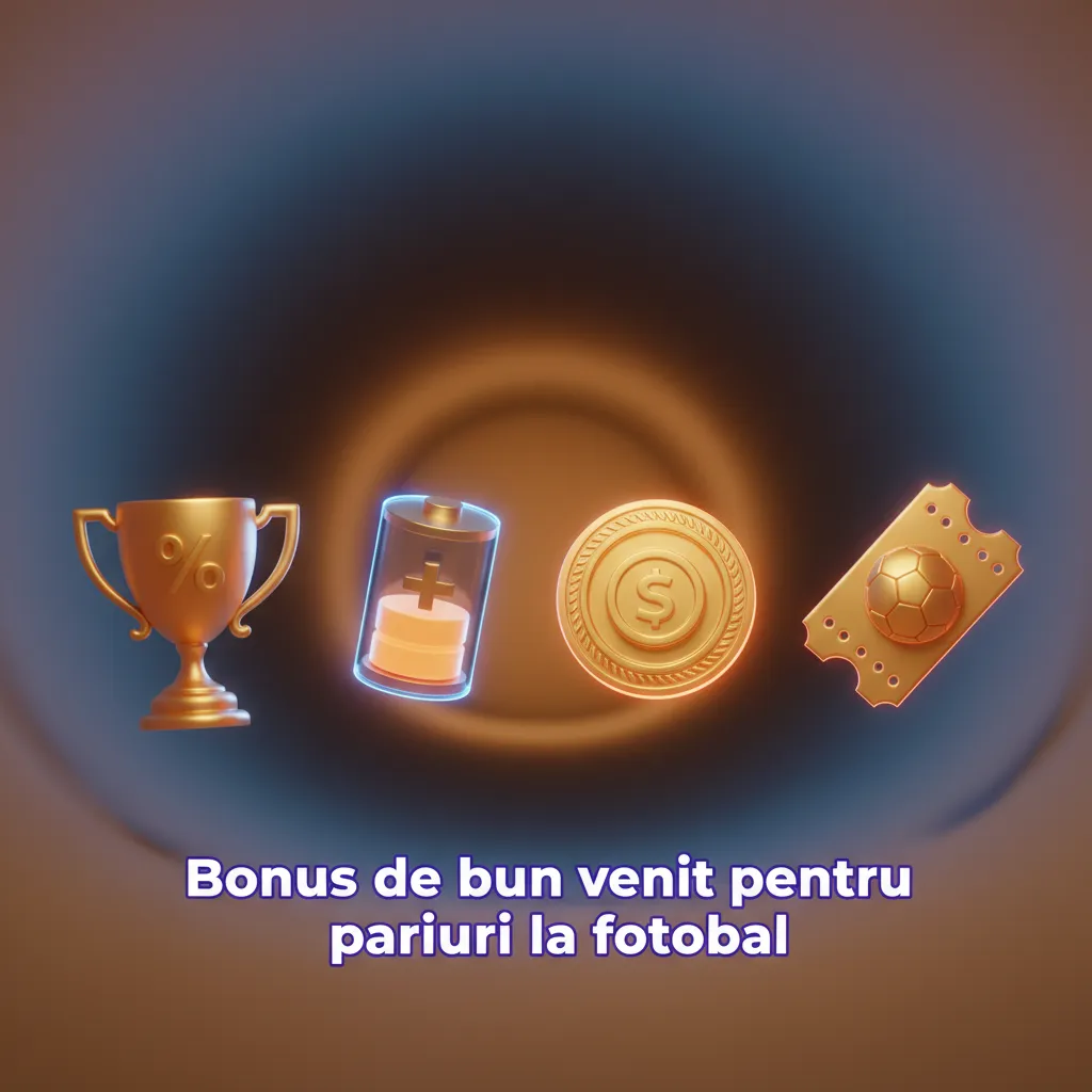 Bonus de bun venit pentru pariuri la fotbal: până la 500% la primele depuneri, total 25 000 MDL. Pariuri pre-meci și live.