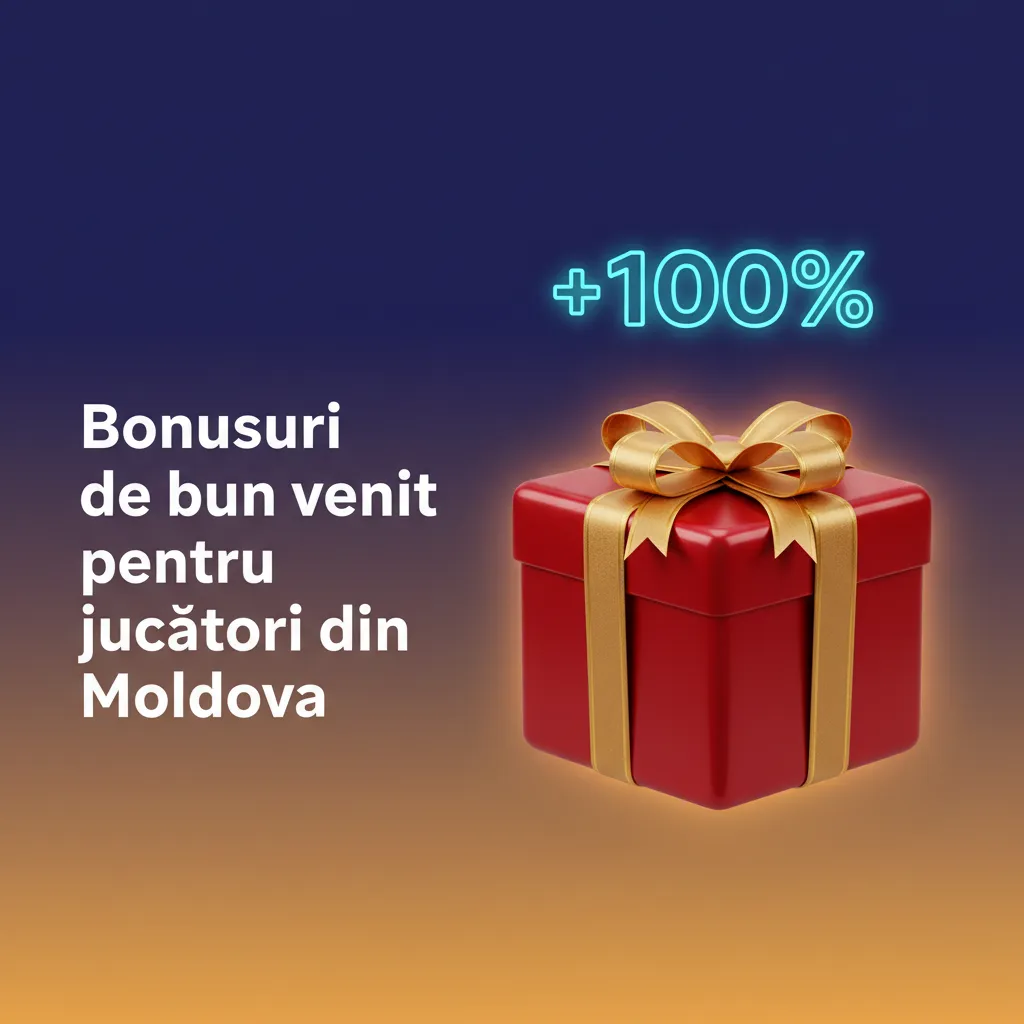 Banner cu bonusuri de bun venit până la 500% pentru jucători din Moldova, pariuri sportive și cazinou. Termeni și rulaj.