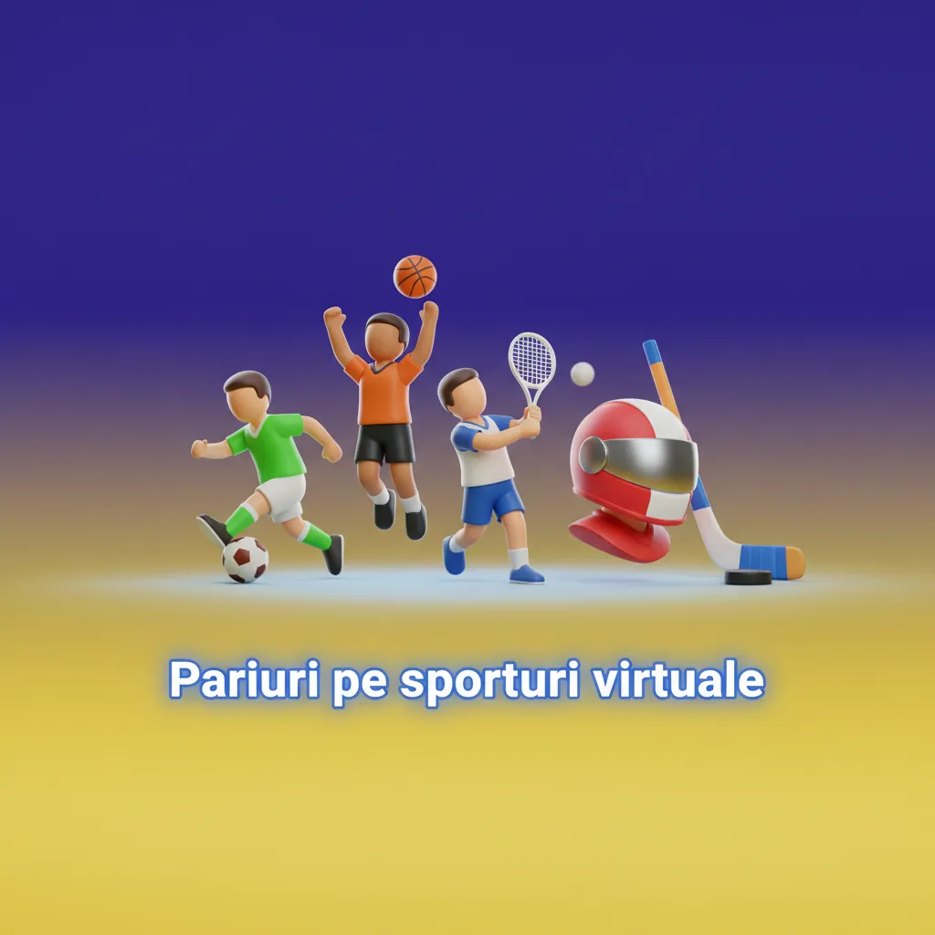 Pariuri pe sporturi virtuale 24/7: fotbal, câini, cai, baschet; runde rapide, RNG, fără program fix.