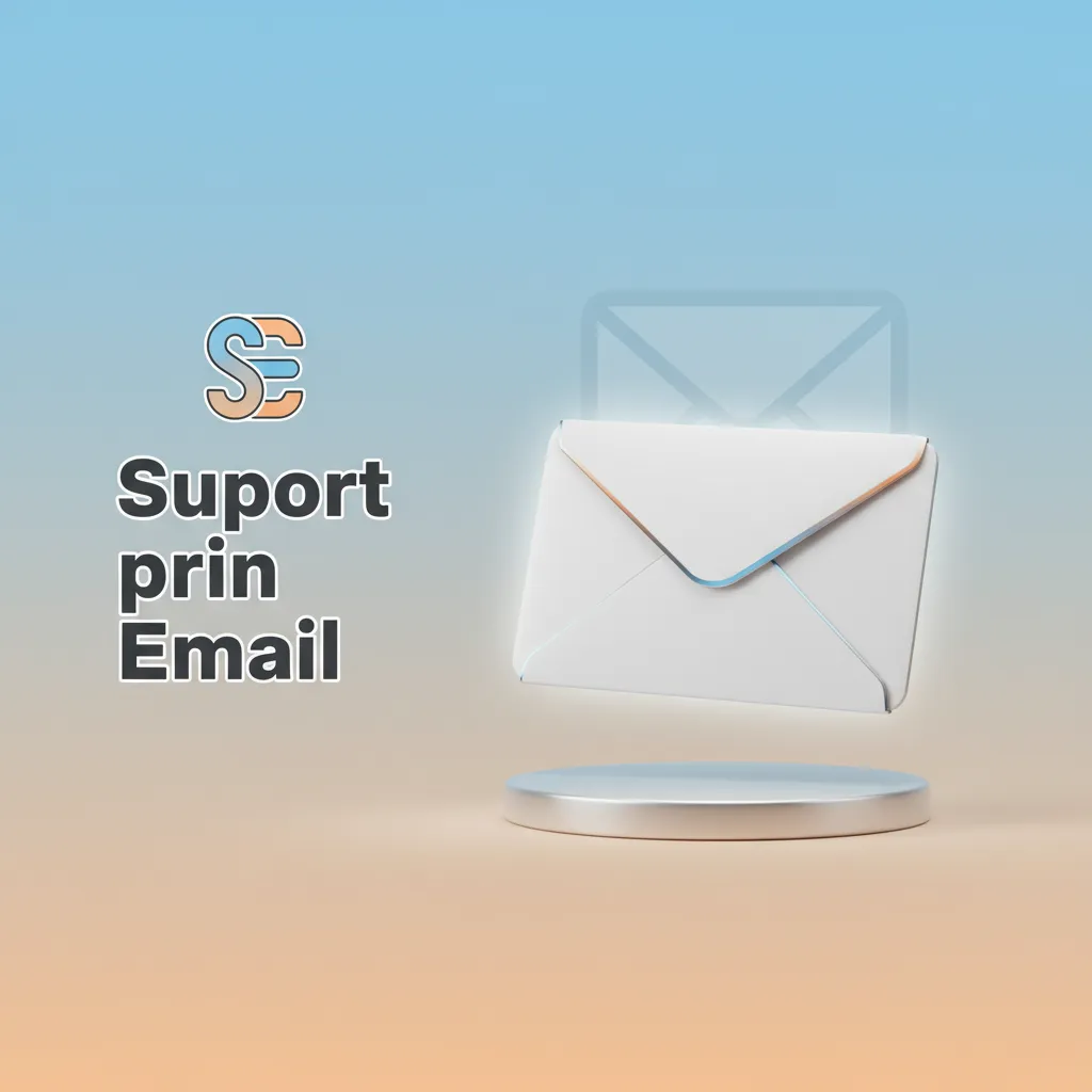 Suport prin email: ideal pentru solicitări cu detalii/atașamente; răspuns scris și istoric clar, 2–12h, până la 48h.