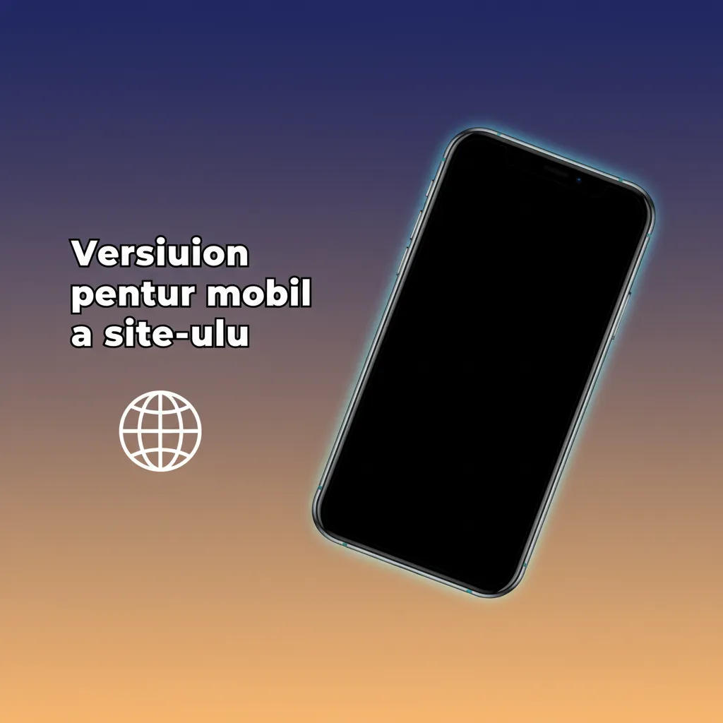 Interfață mobilă a site-ului de pariuri: Sport/Live/Cazinou, slip cu Cash Out, notificări, promoții, jocuri optimizate 4G.
