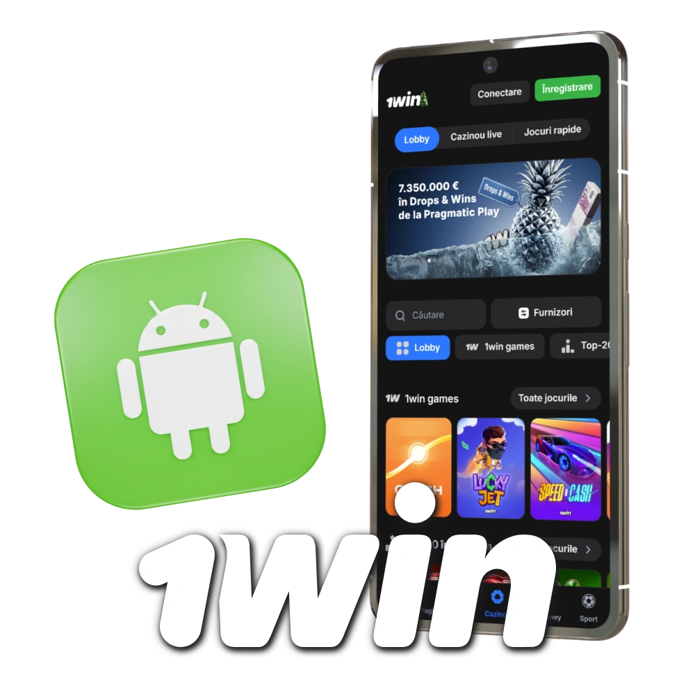 Descărcați aplicația mobilă Android 1win Moldova pentru bonusuri mari.