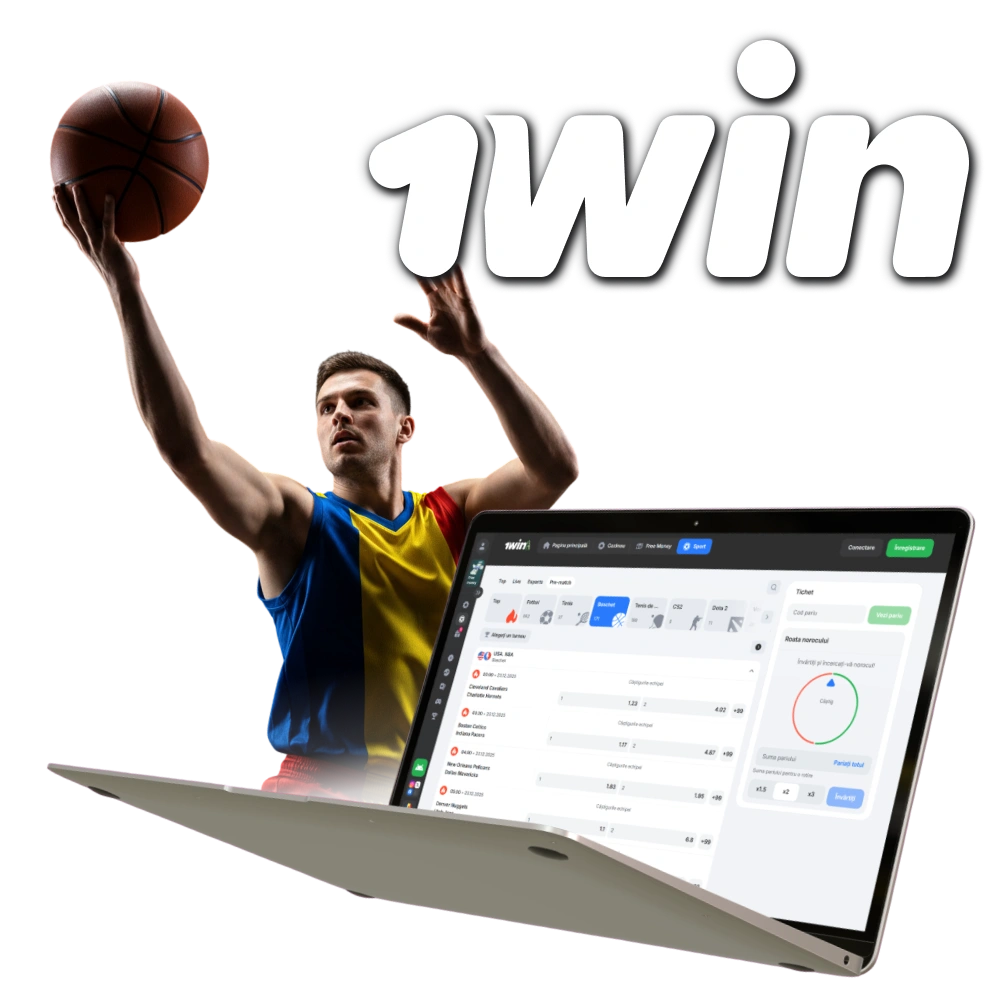 Pariați pe meciurile de baschet pe site-ul 1win Moldova.