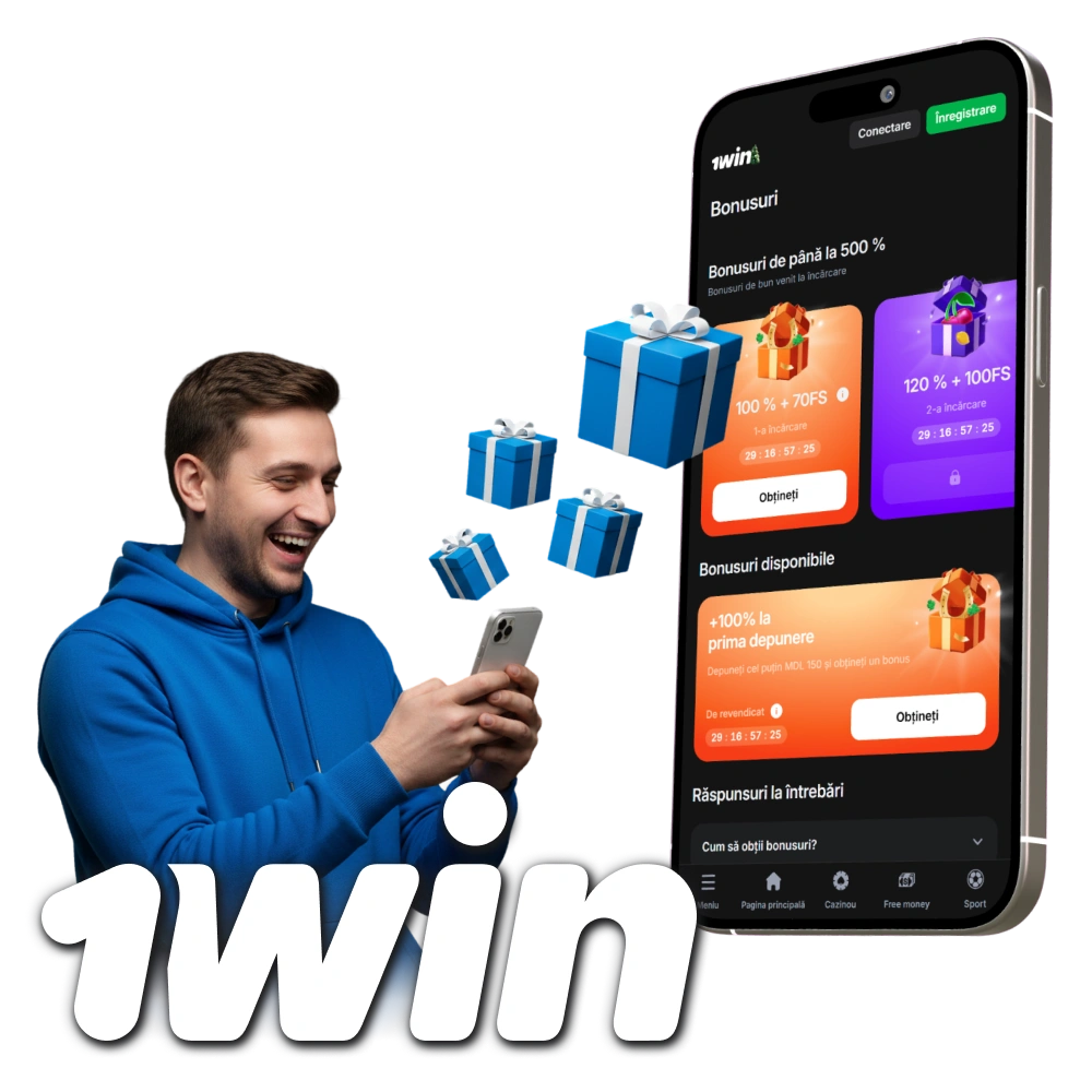 Revendică acum un bonus de bun venit la 1win Moldova.