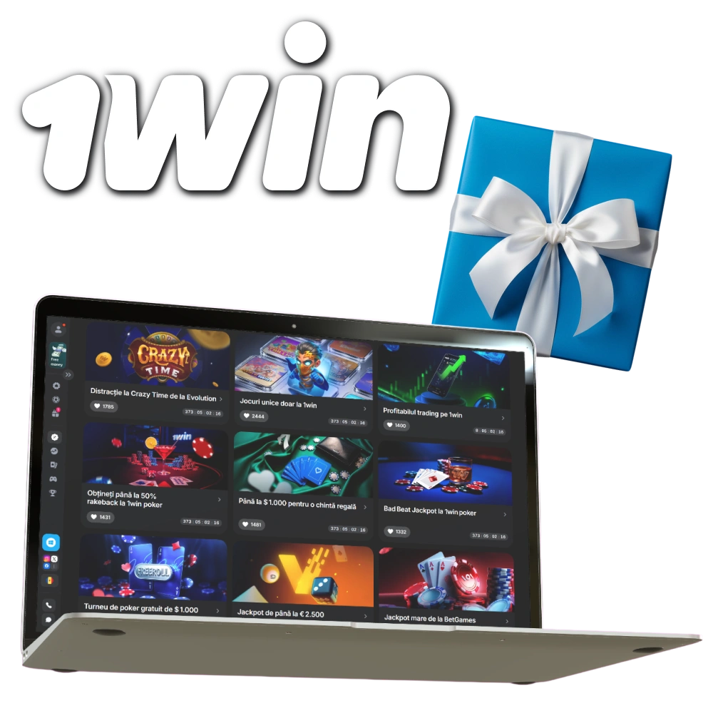 Activează oferta de cashback și bonusuri la 1win Moldova astăzi.