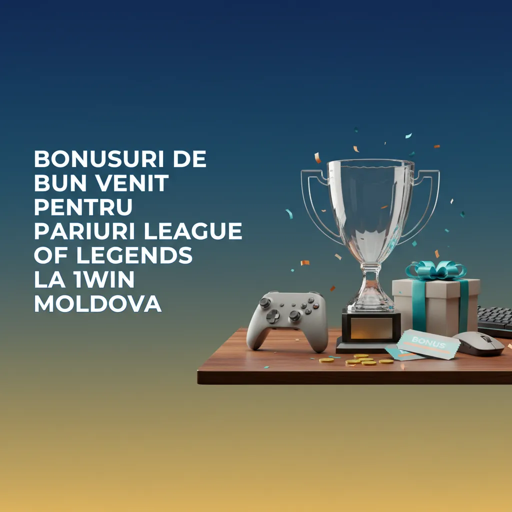 Banner promo 1win Moldova: bonus de bun venit până la 500% pentru pariuri League of Legends.