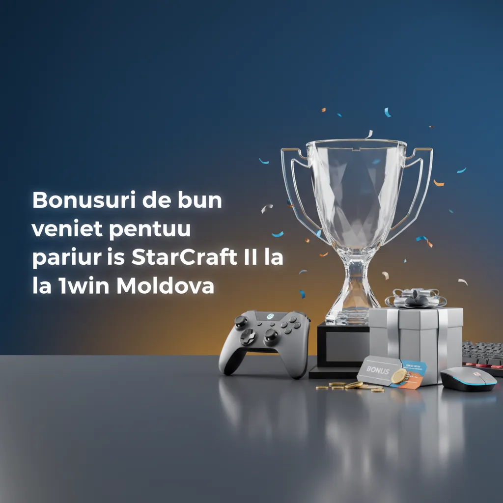 Banner promoție 1win Moldova: bonus până la 500% pentru pariuri StarCraft II, pași pentru cont și depunere