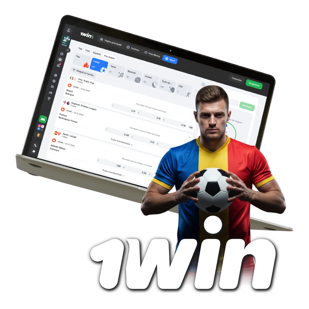 Pariază acum pe fotbal la 1win Moldova pentru câștiguri mari.