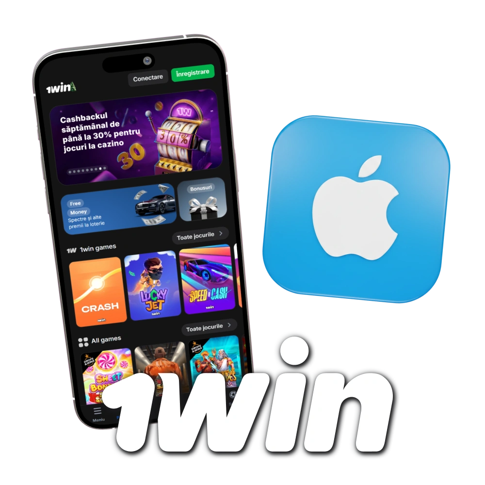 Joacă acum pe iPhone folosind ultima versiune 1win Moldova online.