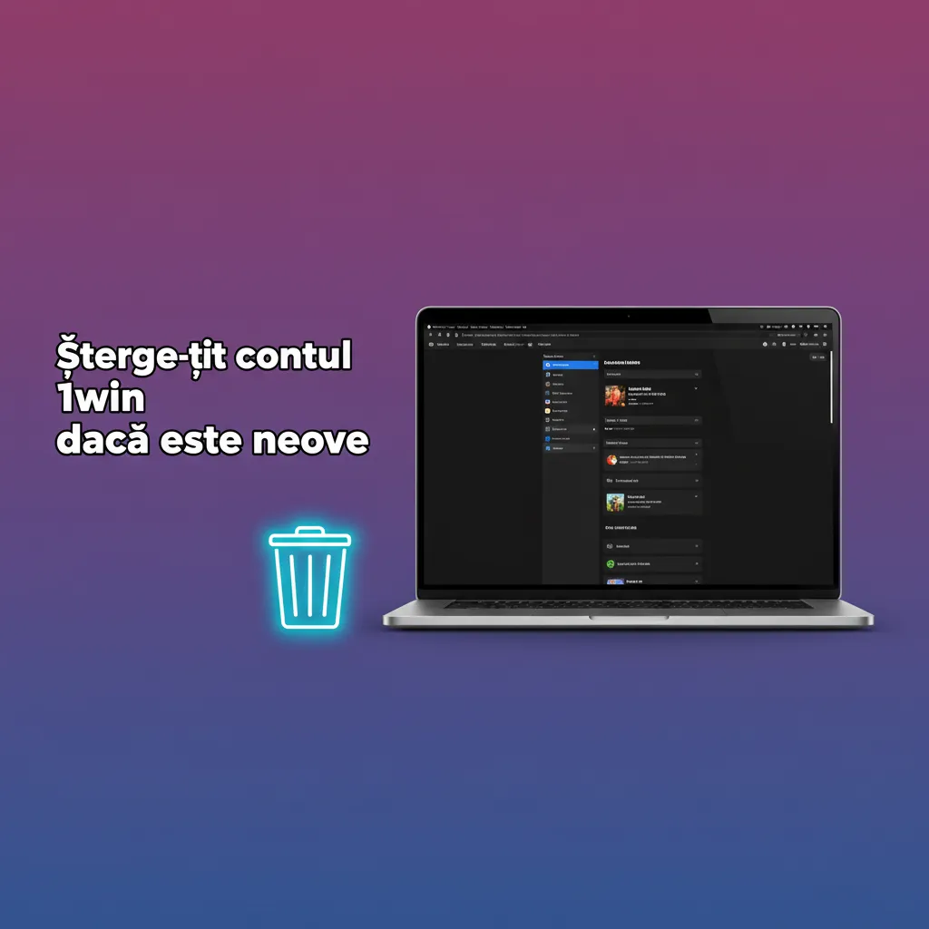 Ghid 1win: închide contul. Retrage fonduri, anulează bonusuri, contactează suportul, confirmă identitatea, așteaptă.
