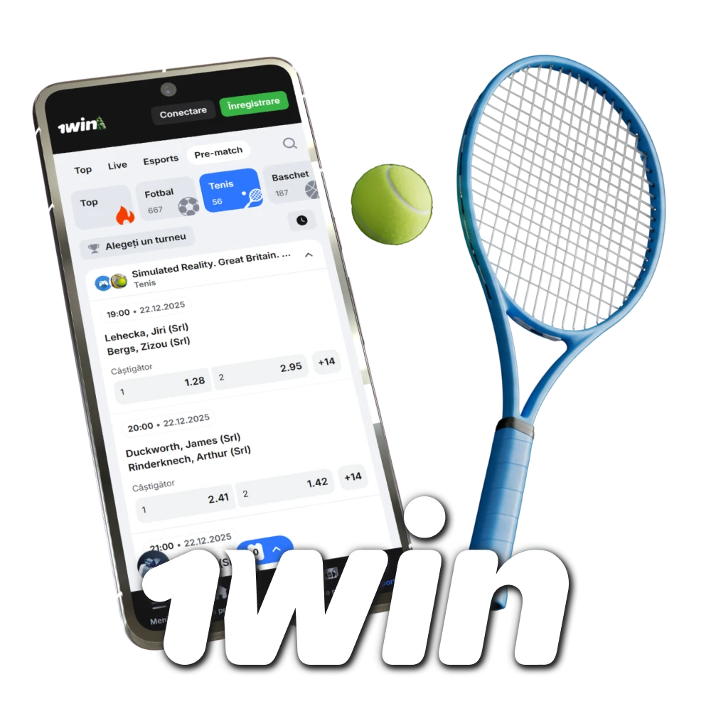 Găsiți cote excelente la tenis pe platforma oficială 1win Moldova.
