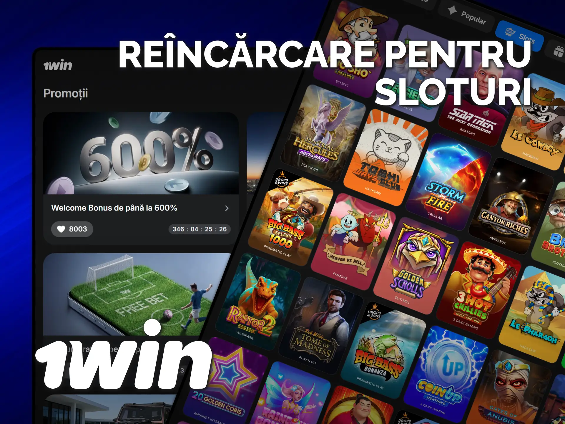 Utilizează un bonusuri cazinou 1win de reîncărcare pentru sesiuni de joc.