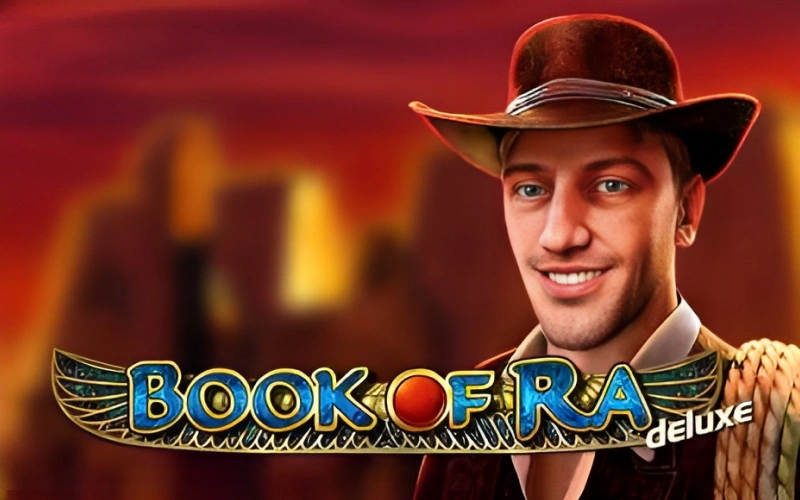 Pornește în aventură cu jocul de sloturi Book of Ra Deluxe.