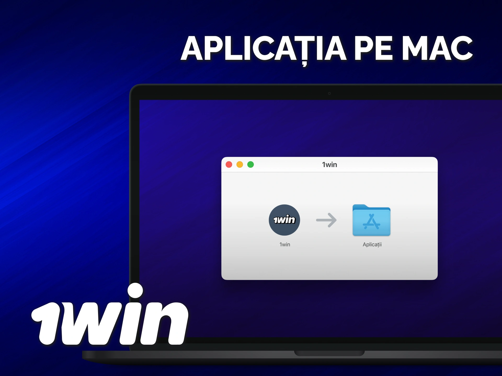 Instalați versiunea 1win pe Mac pentru cazinou și pariuri online.