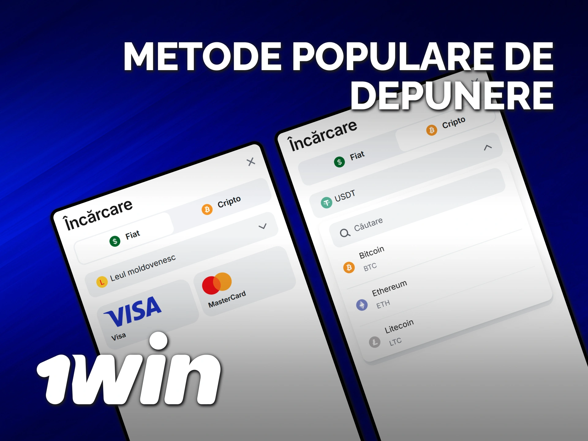 Alege cele mai sigure metode de depunere disponibile la 1win Moldova.