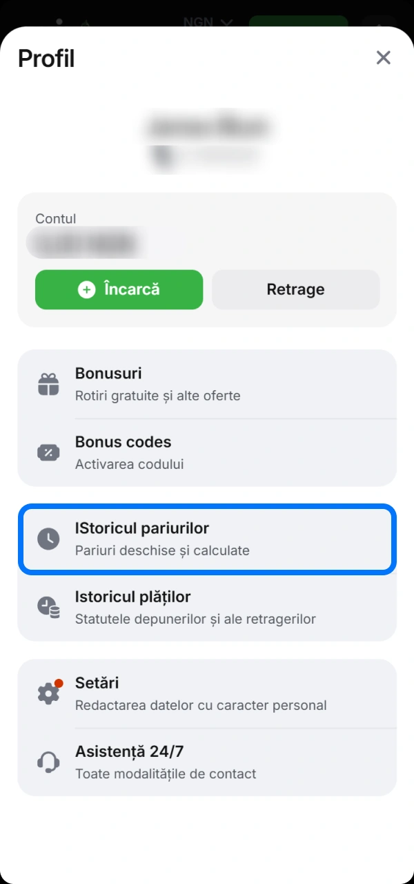 Monitorizează rezultatele pentru pariuri pe fotbal în contul tău 1win.