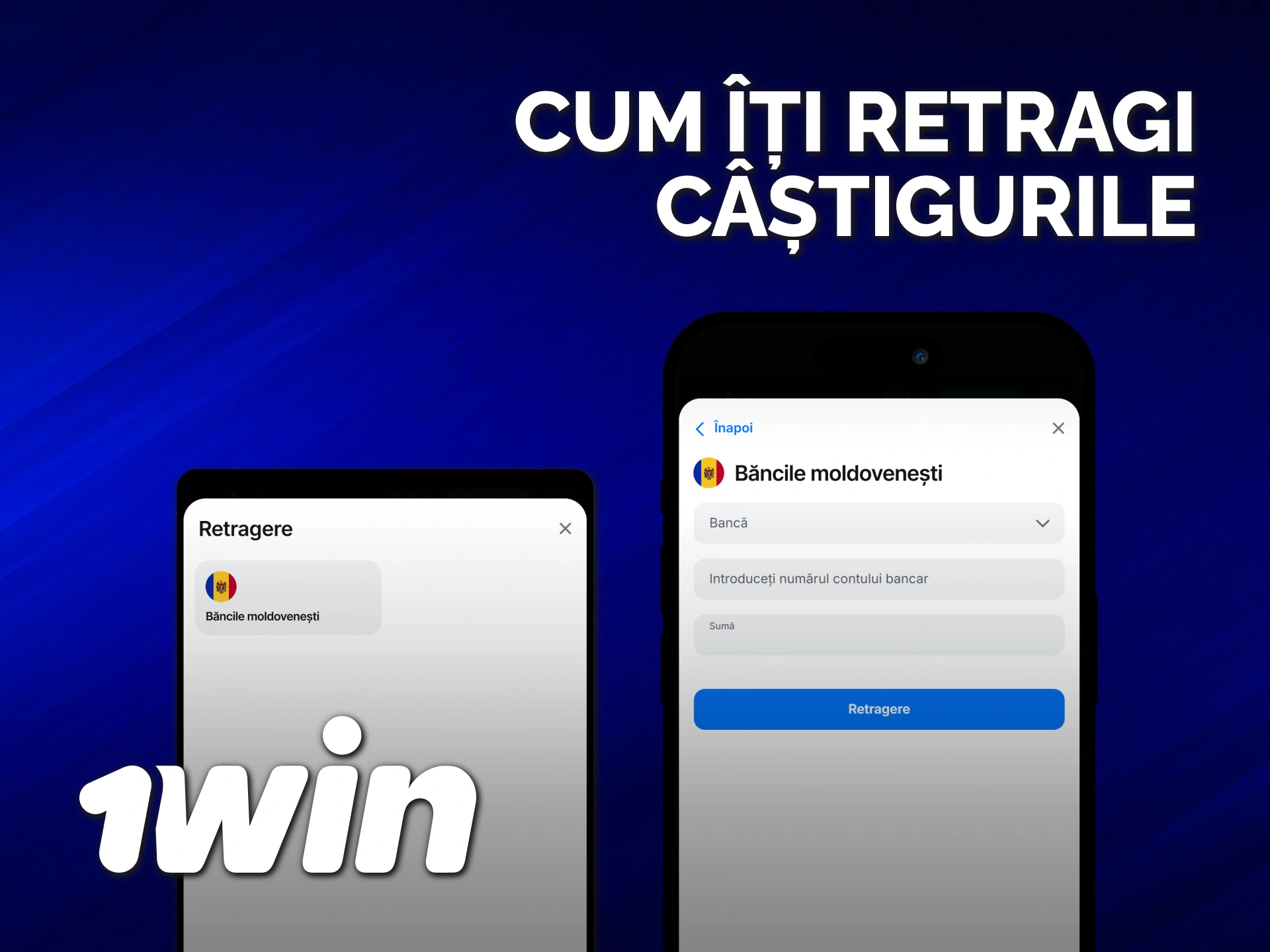 Retrageți-vă câștigurile pe mobil folosind aplicația iOS 1win.