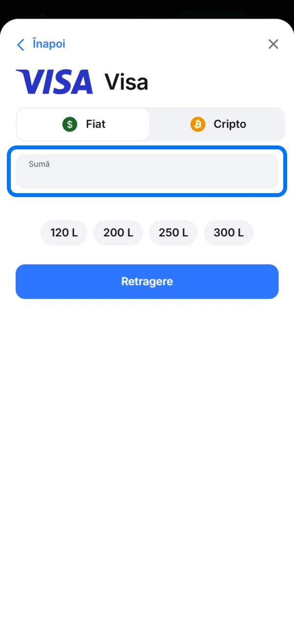 Selectează metoda de plată sigură prin care retrage profitul de la 1win.