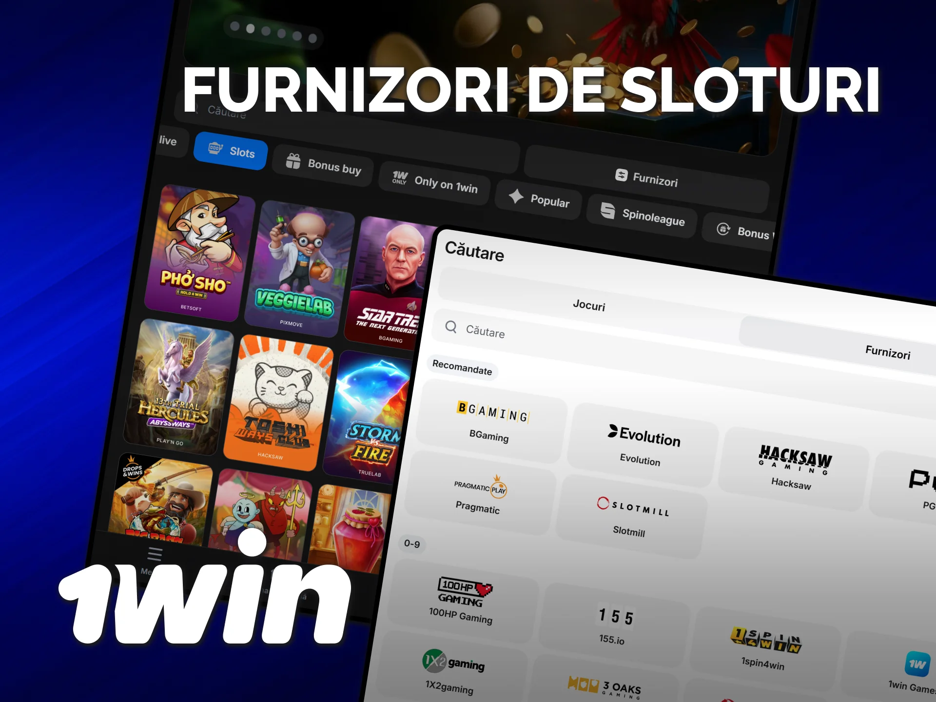 Descoperă cei mai buni furnizori de sloturi parteneri ai platformei 1win.