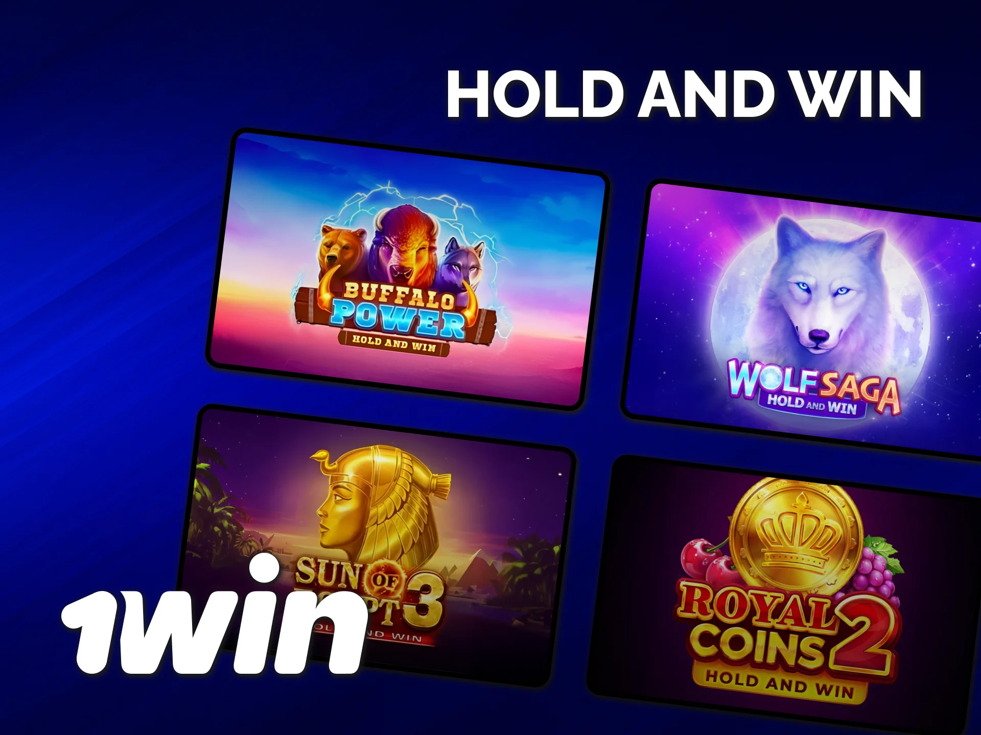 Activează funcția specială în sloturi Hold and Win la 1win acum.