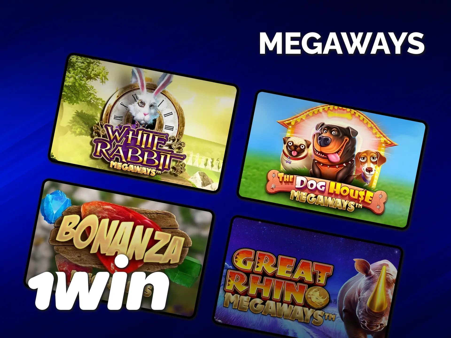 Câștigă la sloturi Megaways cu mii de linii de plată 1win.