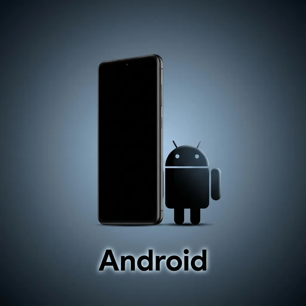 Android app installation guide showing download button, security settings, APK file, and login screen with notifications