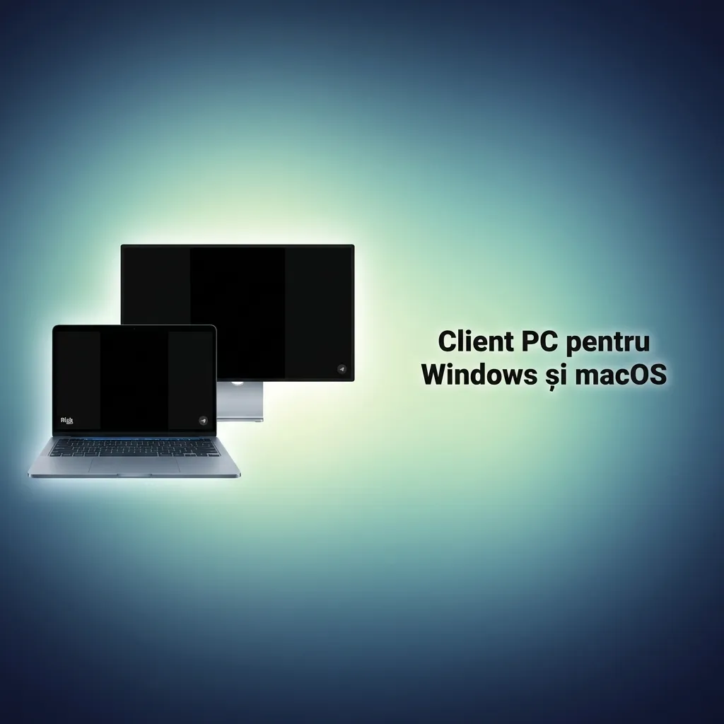 Interfață browser pentru platformă de jocuri pe Windows și macOS, accesibilă prin Chrome, Firefox sau Safari