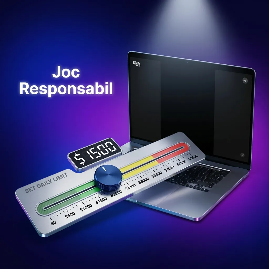 Gambling responsabil cu instrumente de control: limite depuneri, autoexcludere, test autodiagnosticare și suport