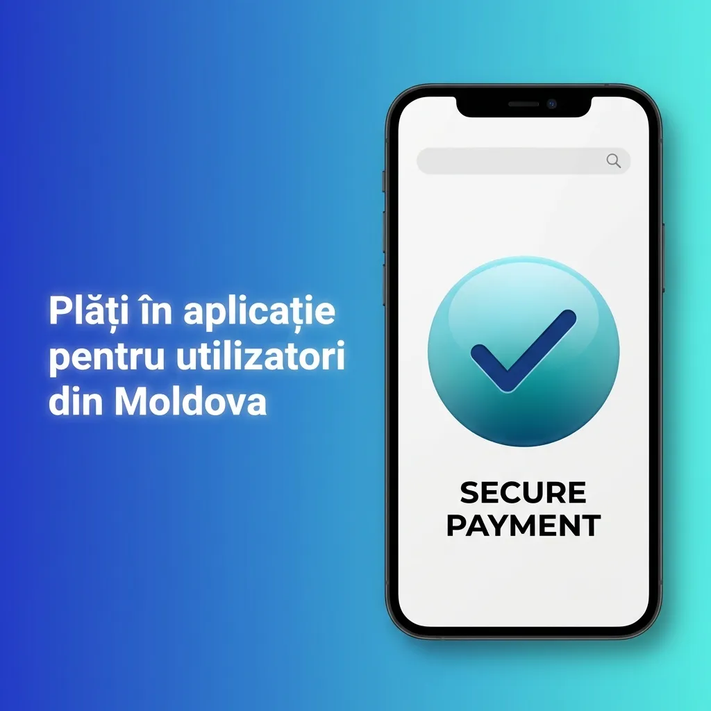 Moldova users can pay in-app with Visa, Mastercard, or crypto including Bitcoin, Ethereum, and other digital currencies.