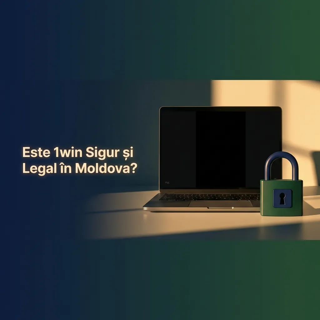 1win logo with Curaçao eGaming license seal and security shield icon for Moldova online gaming platform